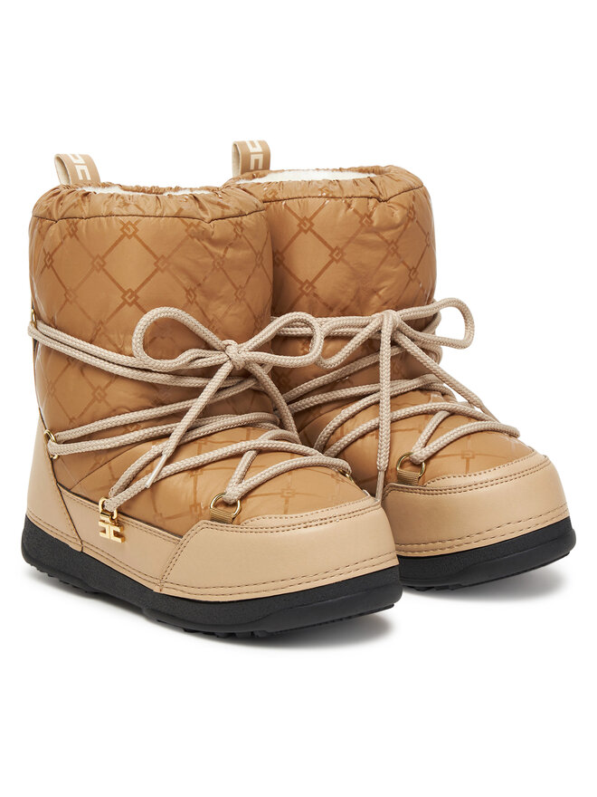 Elisabetta Franchi Botas de nieve Elisabetta Franchi F4A6-E0457-1860 S Beis