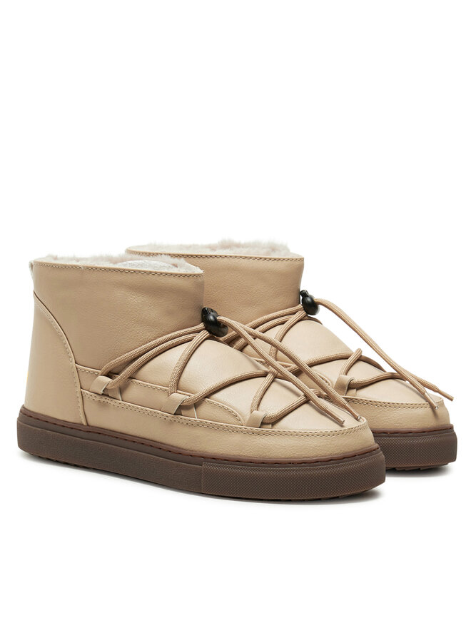 Inuikii Μπότες Χιονιού Inuikii Grape Low 05600-004 Μπεζ