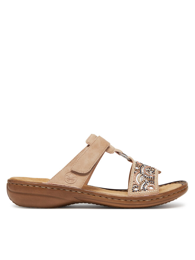 Rieker Papucs Rieker 608K2-31 Bézs
