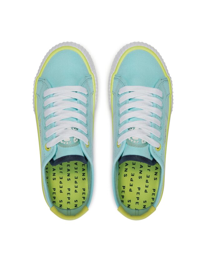 Pepe Jeans Кросівки Pepe Jeans Ottis Basic G PGS30605 Голубий