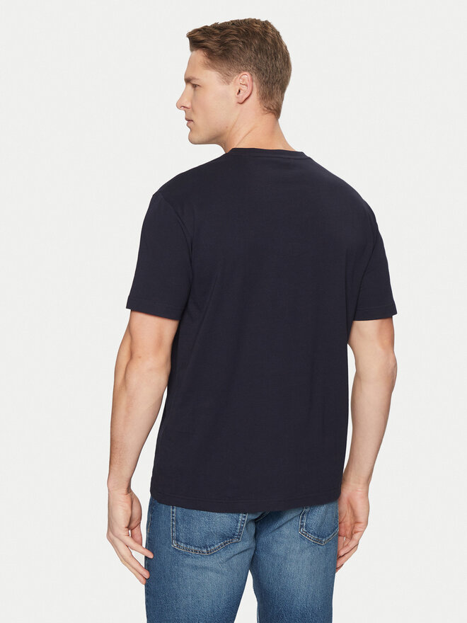 Gant Gant Póló 2003292 Sötétkék Regular Fit