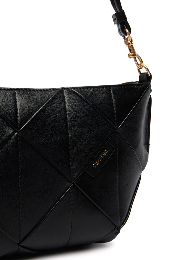 Calvin Klein Handtasche Calvin Klein Woven LV04F3546G Schwarz