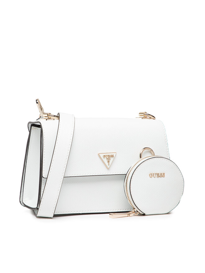 Guess Handtasche Guess Alexie Crossbody Flap HWVG84 16190 Weiß