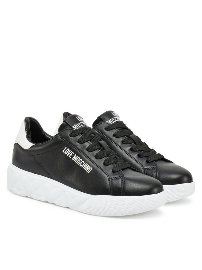 LOVE MOSCHINO Sneakersy LOVE MOSCHINO JA15034G1MIA100A Czarny