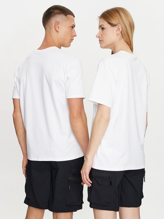 Didriksons Didriksons Camiseta Harald 505551 Blanco Regular Fit