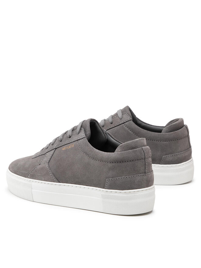 Axel Arigato Снікерcи Axel Arigato Platform Suede 27006 Сірий