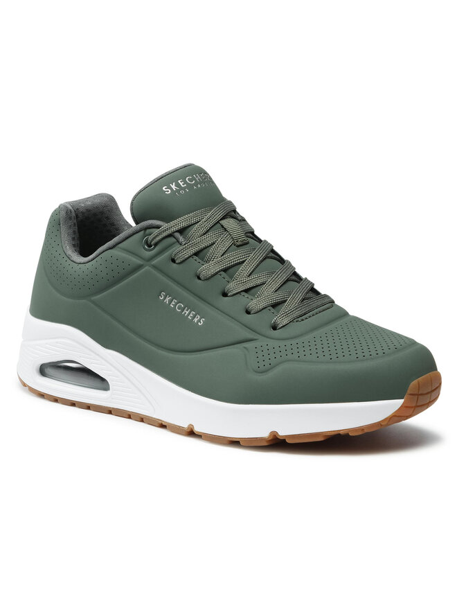Снікерcи Skechers Stand On Air 52458/OLV Зелений | evzuttya.com.ua
