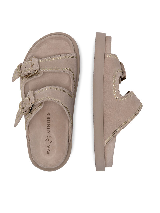 Eva Minge Chanclas Eva Minge ELENA-24SS800 Écru