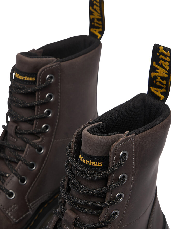 Dr. Martens Schnürstiefeletten Dr. Martens Combs Leather 8 Eye DM40603020 Braun