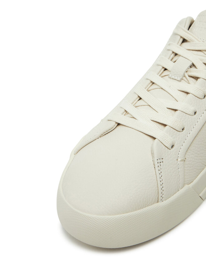 Tommy Hilfiger Sneakersy Tommy Hilfiger Th Court Best Tumbled Lth FM0FM05324 Beżowy