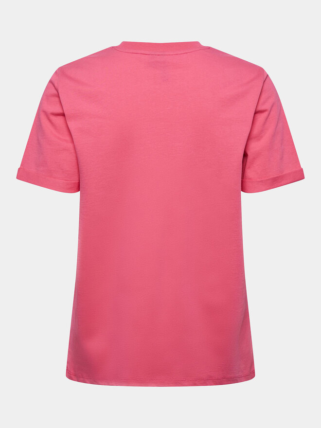 Pieces Pieces Camiseta Ria 17086970 Rosa Regular Fit
