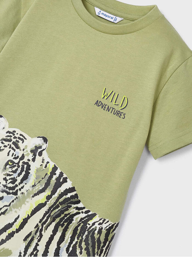 Mayoral Mayoral T-Shirt 3007 Grün Regular Fit