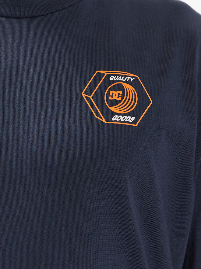 DC DC Póló Quality Goods ADYZT05235 Sötétkék Relaxed Fit