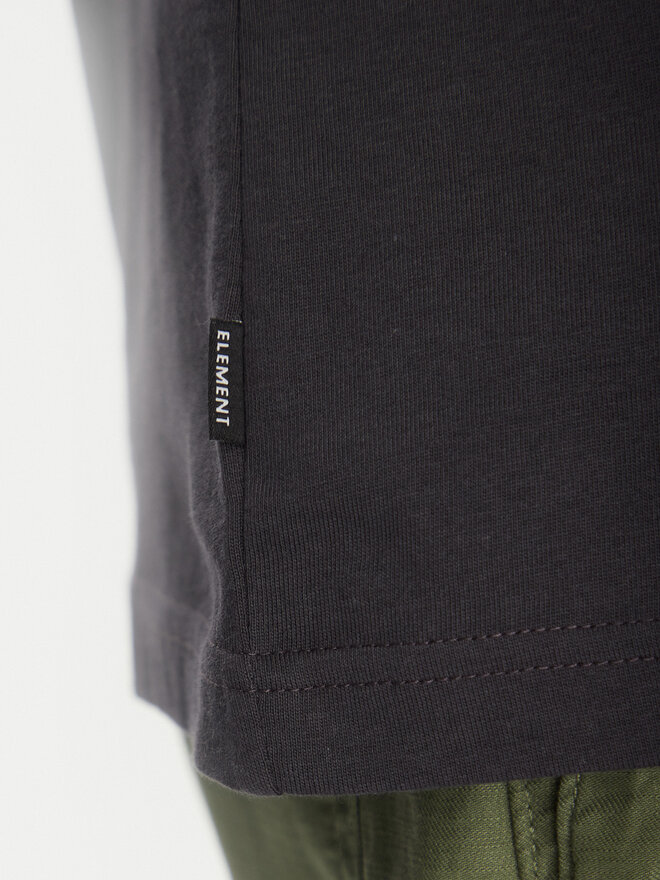 Element Element Camiseta ELYZT00490 Negro Regular Fit