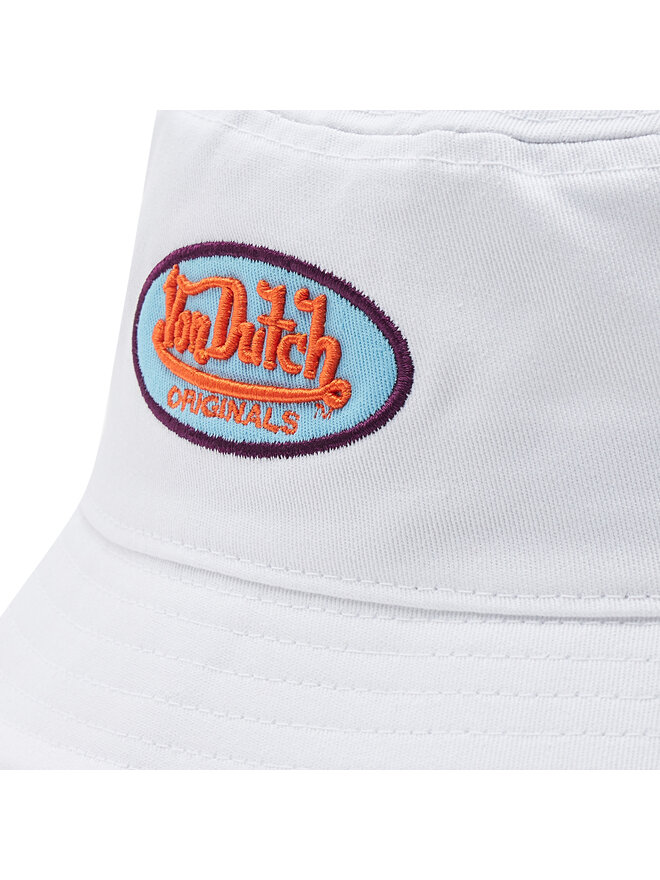 Von Dutch Kapelusz Von Dutch Bucket Phoenix 7050014 Biały