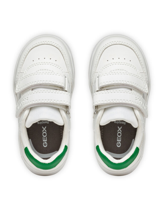 Geox Sneakersy Geox B Eclyper B555LA 054FU C0547 Biały