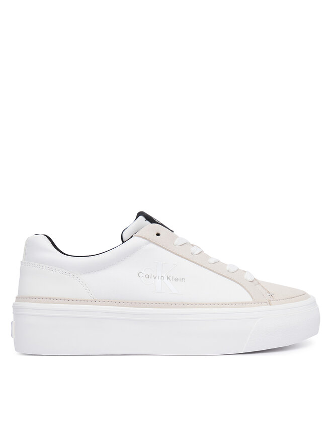 Calvin Klein Sneakers Calvin Klein Vulc Flatf Laceup HW0HW03086 Weiß