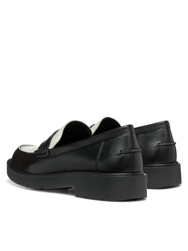 Geox Loafersy Geox D Spherica Ec1 D25QRA 00043 C9B5V Czarny