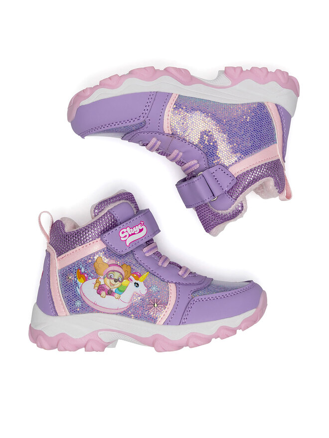 Paw Patrol Šnurovacia obuv Paw Patrol AW24-311PAW Fialová