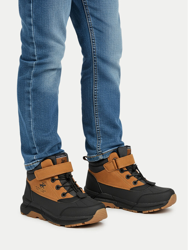 Beverly Hills Polo Club Черевики Beverly Hills Polo Club EO-BHPC-395-012 Чорний