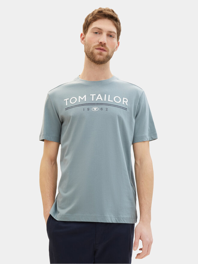 Tom Tailor Tom Tailor Marškinėliai 1040988 Pilka Regular Fit