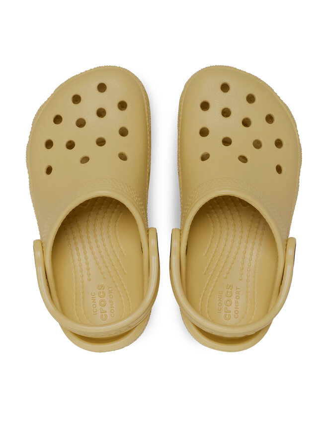 Crocs Natikači Crocs Toddler Classic Clog 206990 Oranžna