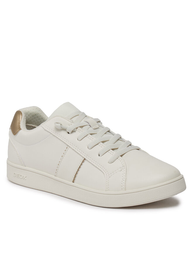 Geox Sneakersy Geox J Eclyper Girl J36LRC 000BC C0588 D Bílá