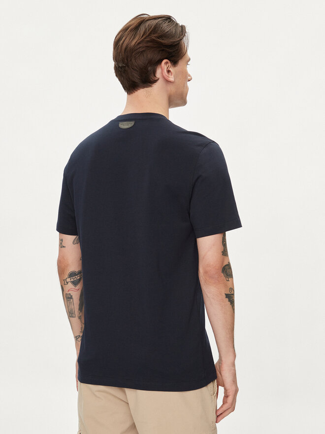 Aeronautica Militare Aeronautica Militare Camiseta 241TS2229J593 Azul marino Regular Fit