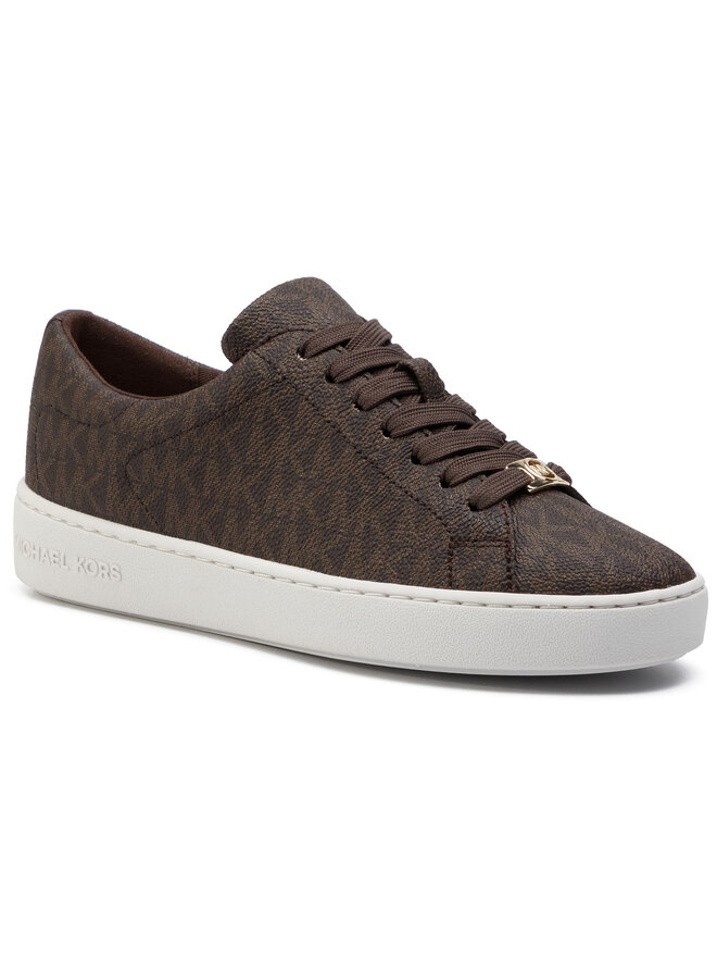 MICHAEL Michael Kors Sneakersy MICHAEL Michael Kors Keaton Lace Up 43R5KTFP1B Hnědá