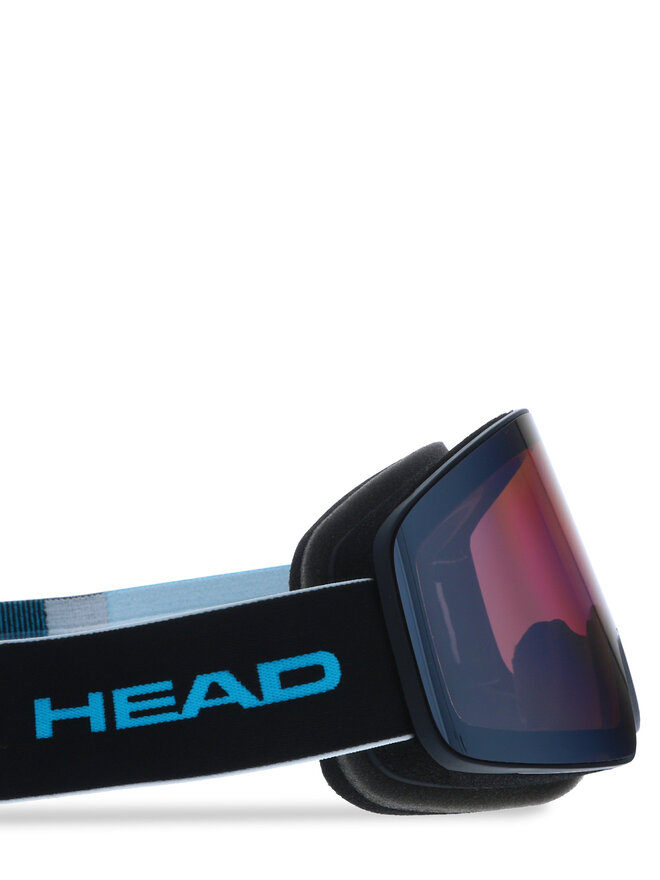 Head Gogle Head Horizon 5K Race Chrome Rd + Sl 390123 Czarny
