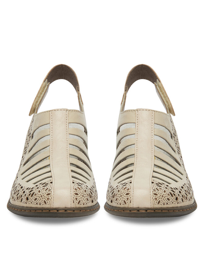 Rieker Halbschuhe Rieker 40959-60 Grau