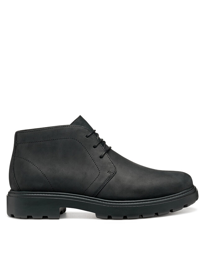 Geox Schnürschuhe Geox U Spherica Ec7 U56FRA 000FF C9999 Schwarz