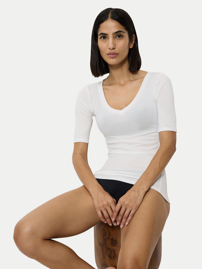 Triumph Triumph Spavaćiće Beauty Layers 10222610 Écru Slim Fit