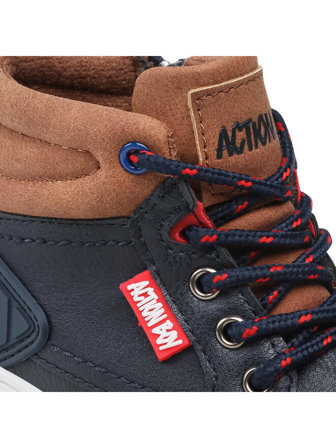 Action Boy Botines planos Action Boy AVO-191-256(III)CH Azul marino