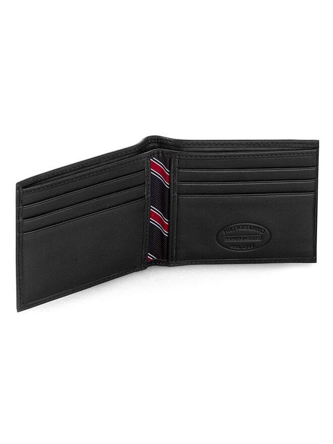 Tommy Hilfiger Veľká pánska peňaženka Tommy Hilfiger Eton Mini Cc Wallet AM0AM00655/83365 Čierna