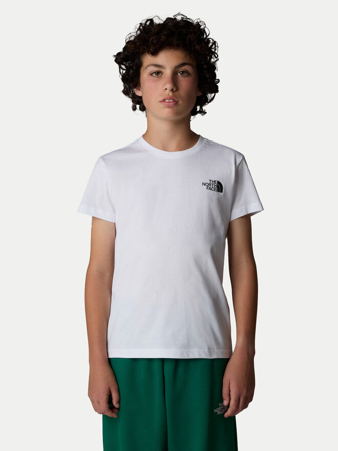 The North Face The North Face Póló Redbox NF0A89VT Fehér Regular Fit