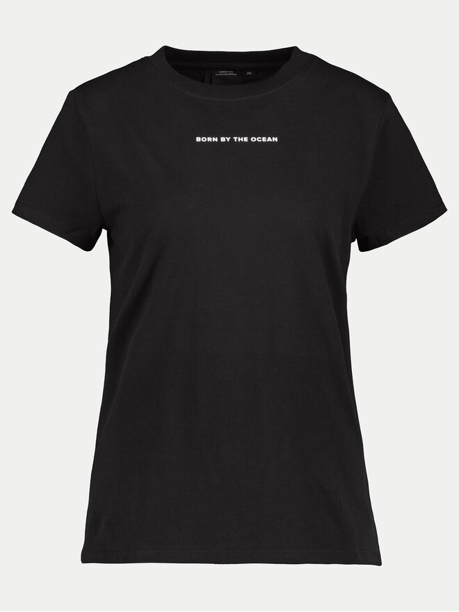 Didriksons Didriksons T-Shirt Ingarö 505542 Μαύρο Regular Fit
