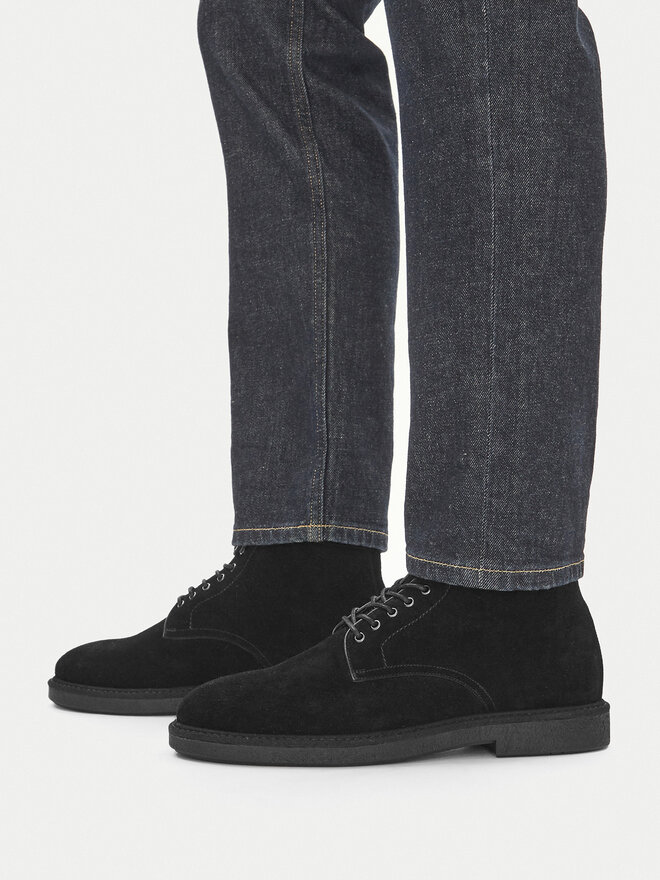 GINO ROSSI Schnürschuhe Gino Rossi CEO-Y81-465-E35 Schwarz