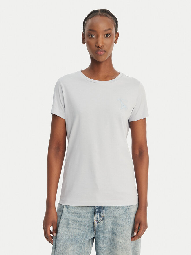 BOSS BOSS Футболка C_Elove_4 50559077 Блакитний Slim Fit