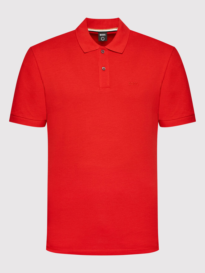 BOSS Boss Poloshirt Pallas 50468362 Rot Regular Fit
