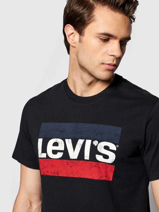 Levi's® Levi's® T-Shirt Sportswear Graphic Tee 39636-0050 Μαύρο Regular Fit