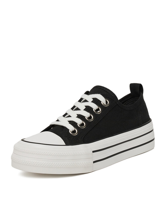 DeeZee Sneakers aus Stoff DeeZee AM25234-D Schwarz