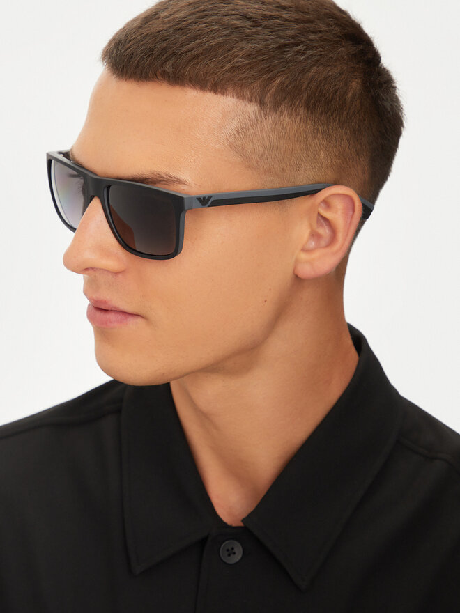 Emporio Armani Ochelari de soare Emporio Armani 0EA4033 5229T3 Negru