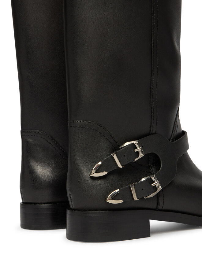PINKO Klassische Stiefel PINKO Cheval 02 SD0635P001 Schwarz