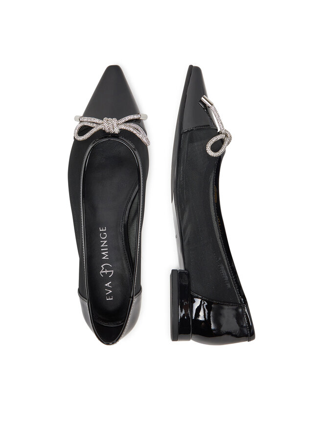 Eva Minge Ballerinas Eva Minge ALYSSUM-LT2408-9 Schwarz