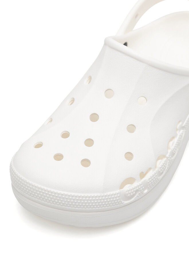 Crocs Παντόφλες Crocs BAYA PLATFORM CLOG 208186-100 Λευκό
