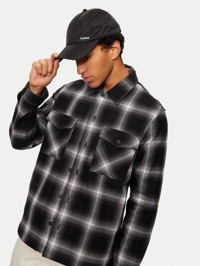 Guess Cap Guess AM9415 NYL01 Schwarz