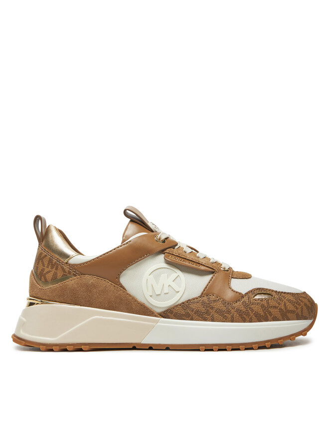MICHAEL Michael Kors Sneakersy MICHAEL Michael Kors Theo Trainer 43F1THFS2B Brązowy