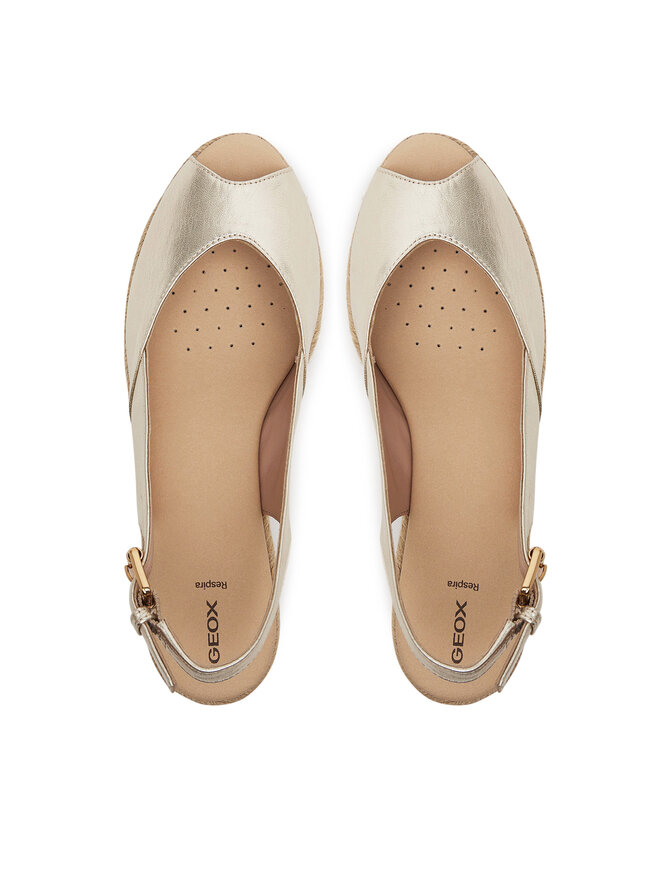 Geox Espadrile Geox D Iberide A D55YXA 000Y2 C2012 Auriu