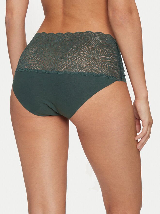 Chantelle Chantelle Класичні труси з високою талією Soft Stretch C11G80 Зелений